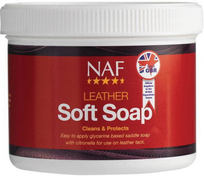 NAF Leather soft soap Mýdlo na kůži s glycerinem 400 g