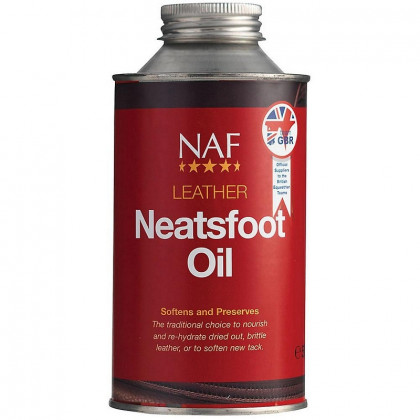 NAF Neatsfood olej pro lesk, pružnost a trvanlivost kůže 500 ml